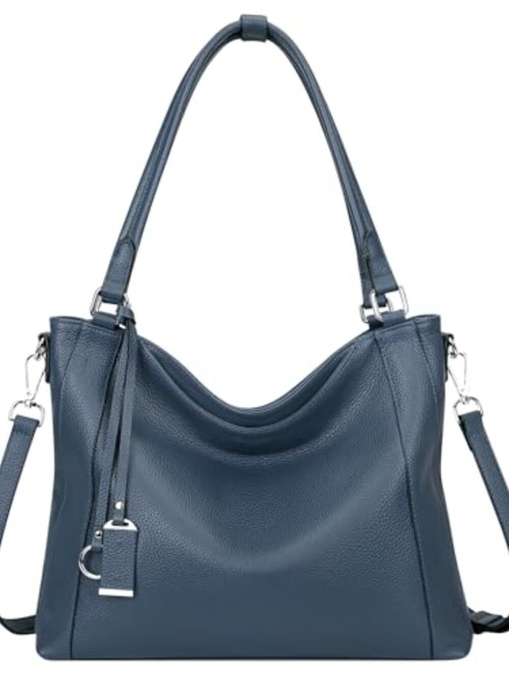 🆕 Genuine Leather Purses for Women Large Hobo Bags Lady Shoulder Handbags with